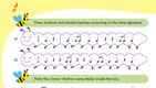 Music Bumblebees Aural & Theory Workbook Sample Page 2